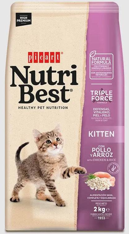 Picart Nutribest Cat Kitten - Todoanimal.es