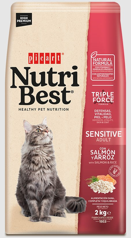 Picart Nutribest Cat Adult Salmón - Todoanimal.es