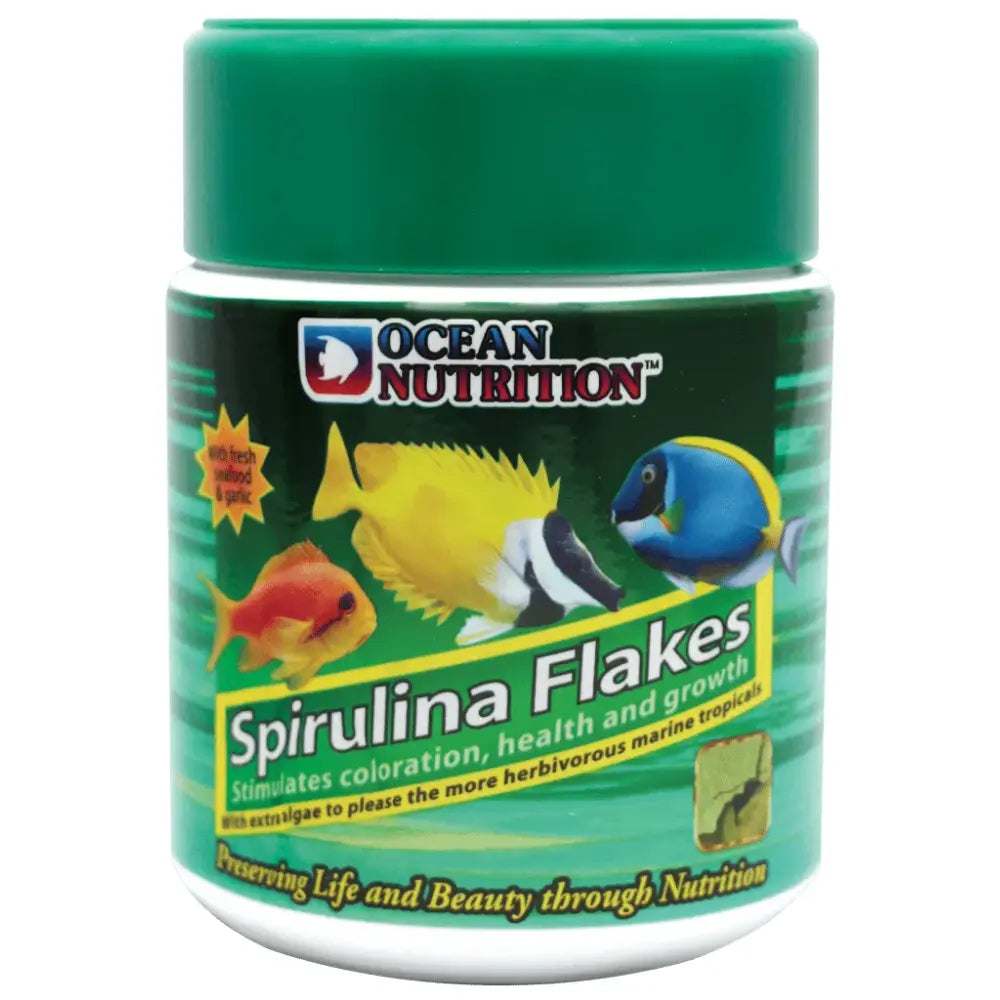 Ocean Nutricion Spirulina Flake al mejor precio -Todoanimal.es