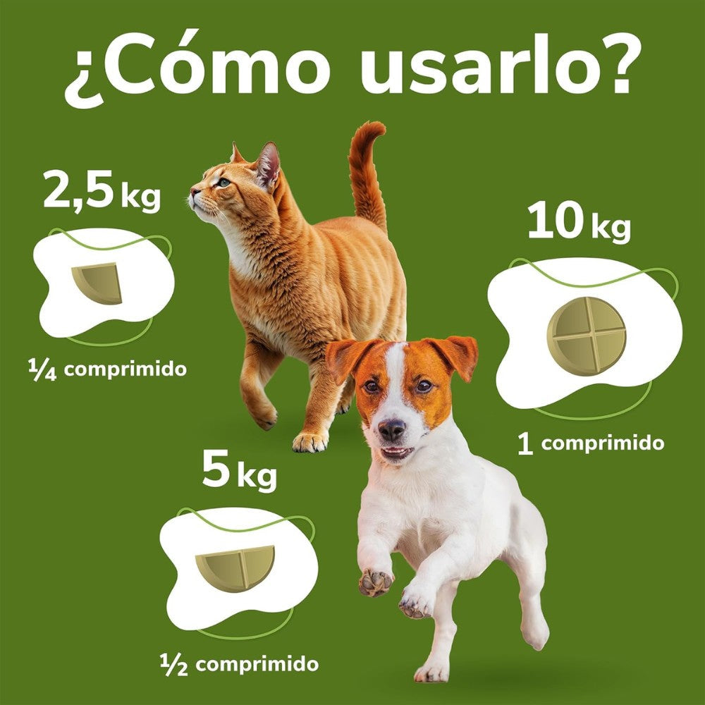 Omnicondro 10 | 60 comprimidos | Condroprotector para Perros, Gatos y Cachorros con Glucosamina y Condroitina | Suplemento Nutricional para Reforzar Articulaciones | Hifarmax al mejor precio -Todoanimal.es