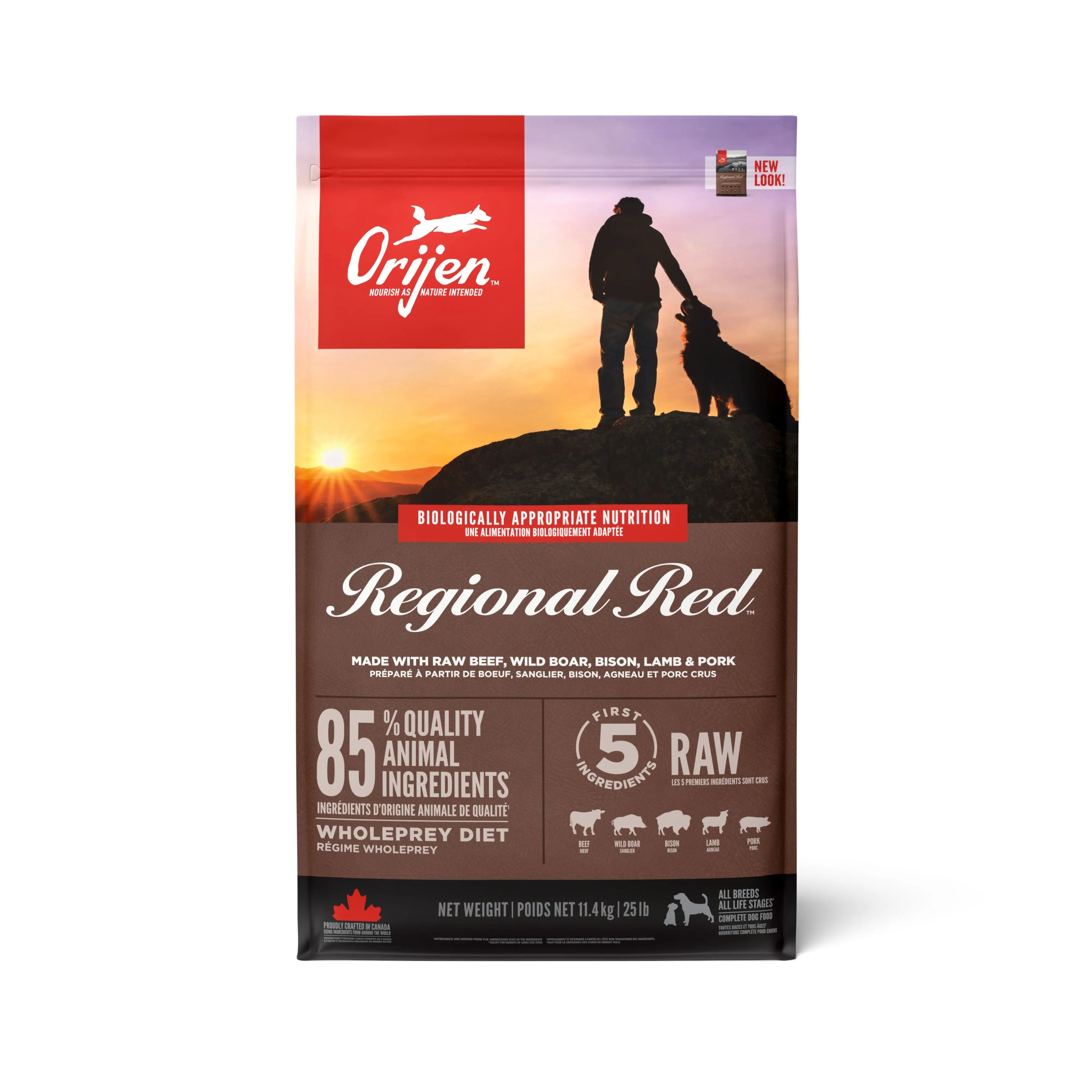 Orijen Dog Regional Red - Precios Más Baratos - Todoanimal