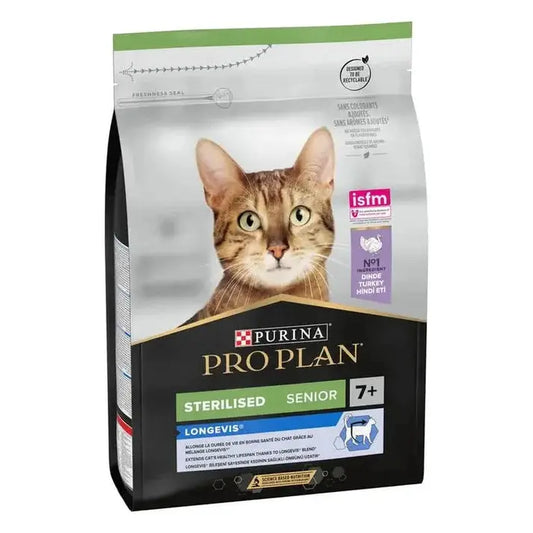 PRO PLAN CAT STERILIZED SENIOR 7+ PAVO 1,5KG NESTLE ESPAÑA, S.A.