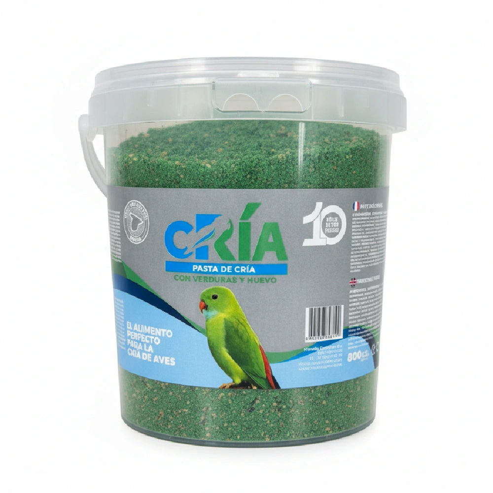 Pasta de Cría 800 g Comida para Pájaros al mejor precio -Todoanimal.es