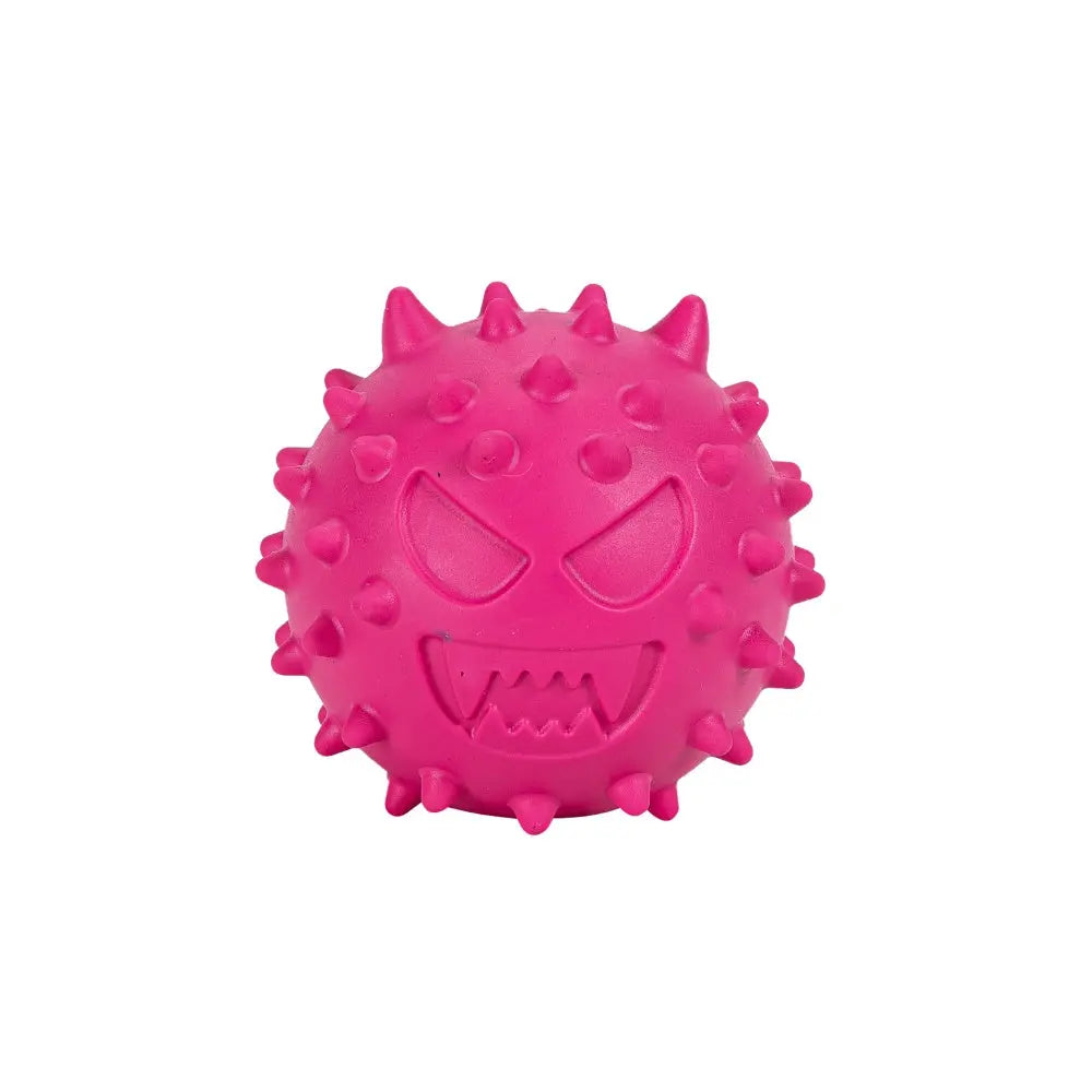Pelota Emoji de Goma para Snacks, Fucsia 6.1cm FREEDOG