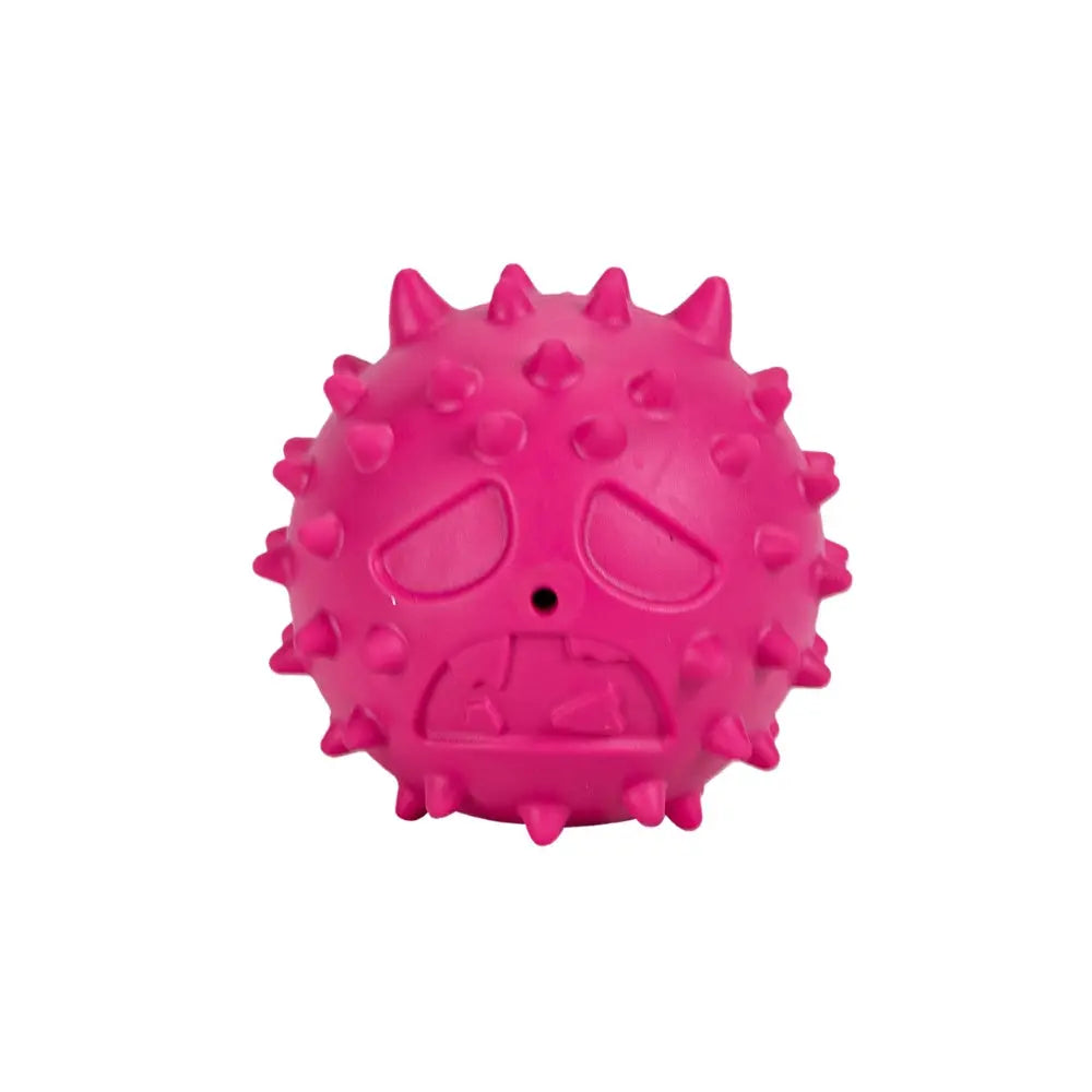 Pelota Emoji de Goma para Snacks, Fucsia 6.1cm FREEDOG
