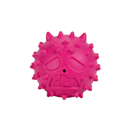 Pelota Emoji de Goma para Snacks, Fucsia 6.1cm FREEDOG
