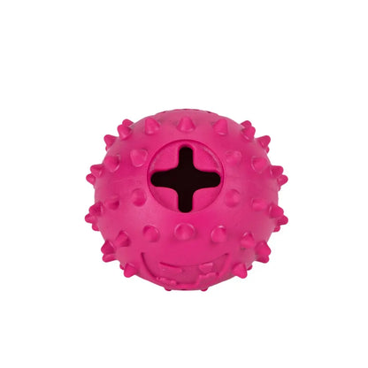 Pelota Emoji de Goma para Snacks, Fucsia 6.1cm FREEDOG
