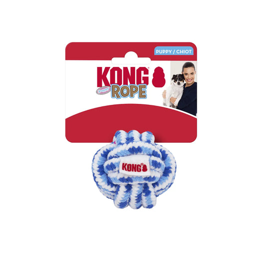 Pelota de Cuerda para Cachorros KONG Rope Ball Tamaño Mediano KONG