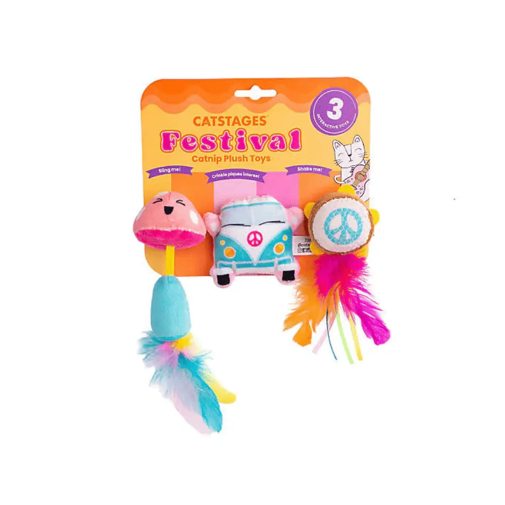 Peluche Catnip Festival Juguete para Gatos Wouapy al mejor precio -Todoanimal.es