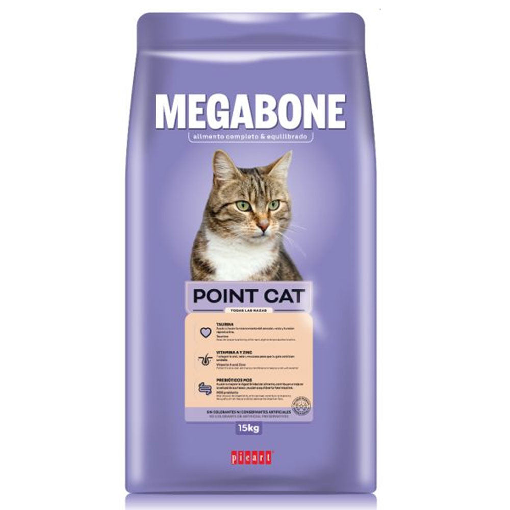 Picart Megabone Point Cat Pienso para Gatos al mejor precio -Todoanimal.es