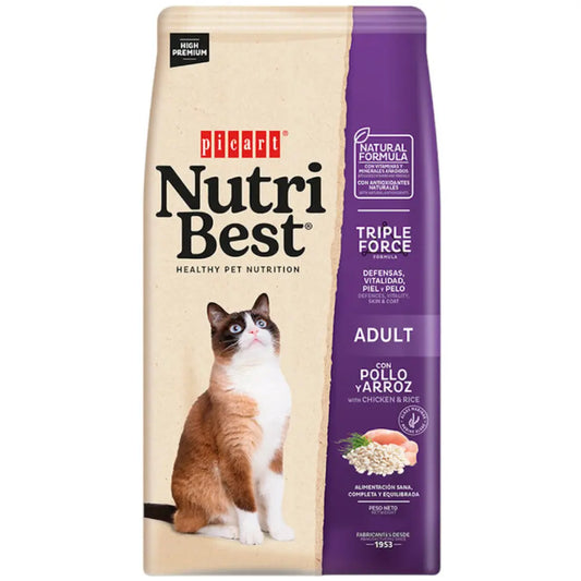 Picart Nutribest Cat Adult Pollo al mejor precio -Todoanimal.es