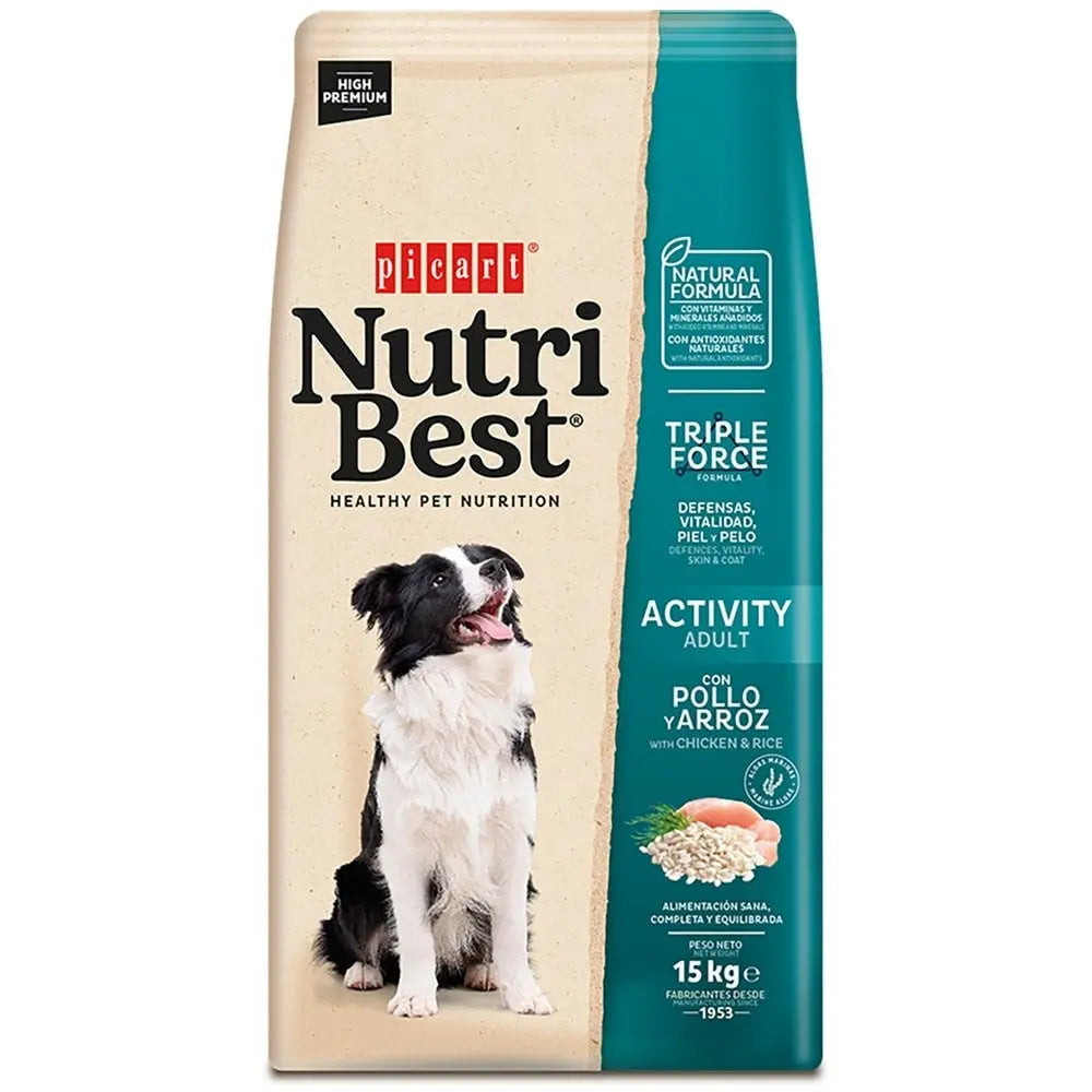 Picart Nutribest Dog Activity 15Kg NUTRIBEST