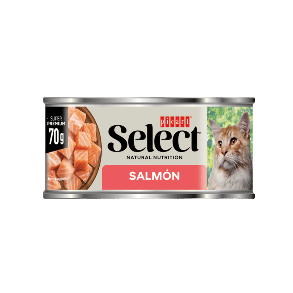 Picart Select Adult Salmón Lata Comida Húmeda para Gatos al mejor precio -Todoanimal.es