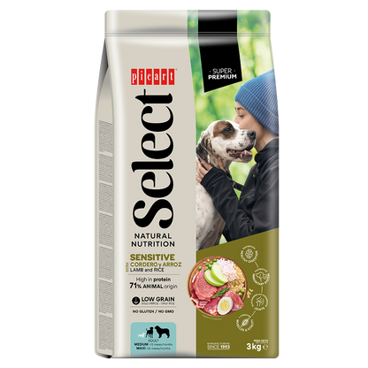 Picart Select Adult Sensitive Lamb & Rice Pienso para Perros de Cordero y Arroz al mejor precio -Todoanimal.es