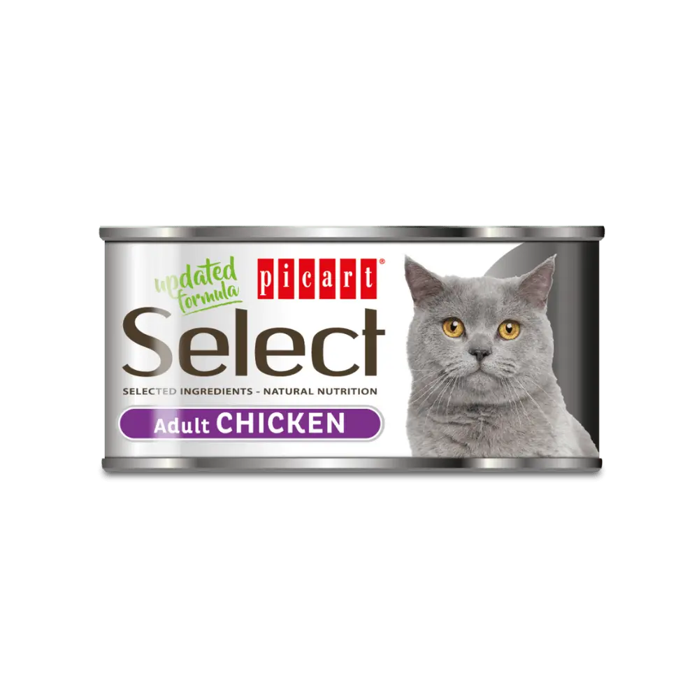 Picart Select Cat Adult Lata 100 g Comida Húmeda para Gatos Adultos al mejor precio -Todoanimal.es