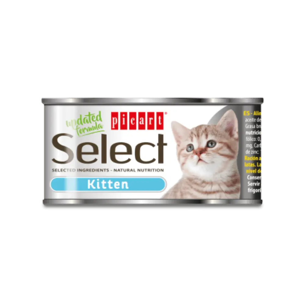Picart Select Cat Kitten Lata 95 g Comida Húmeda para Gatitos al mejor precio -Todoanimal.es