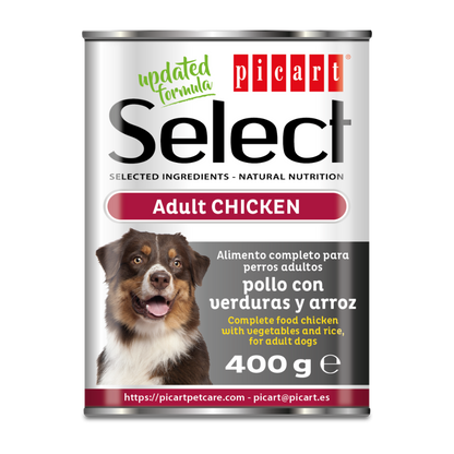 Picart Select Comida Húmeda para Perros | Lata 400 g al mejor precio -Todoanimal.es