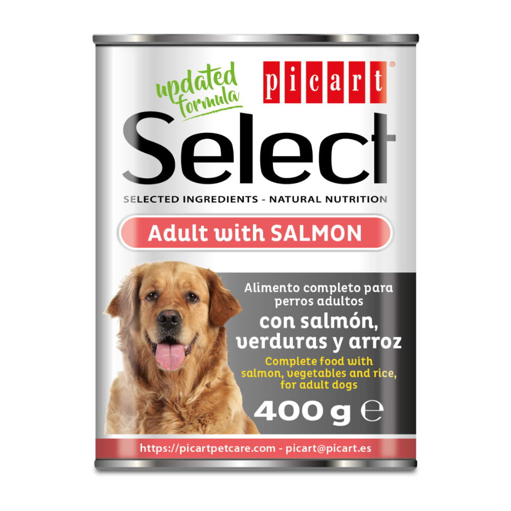 Picart Select Comida Húmeda para Perros | Lata 400 g al mejor precio -Todoanimal.es