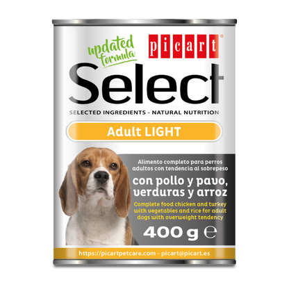 Picart Select Comida Húmeda para Perros | Lata 400 g al mejor precio -Todoanimal.es