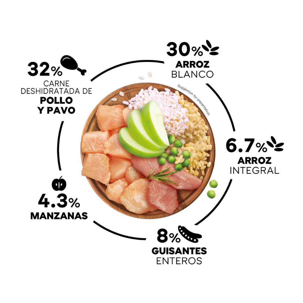 Picart Select Dog Medium Adult Chicken & Rice Pienso para Perros al mejor precio -Todoanimal.es