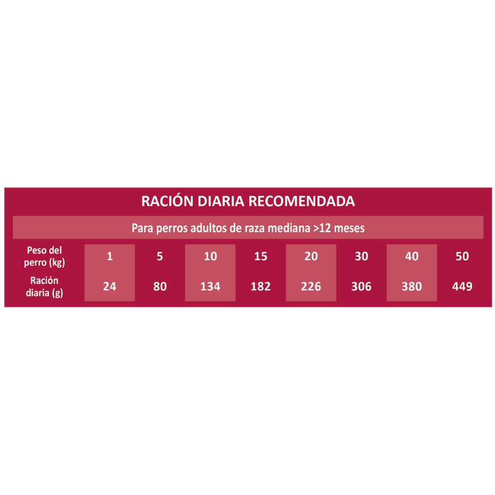 Picart Select Dog Medium Adult Chicken & Rice Pienso para Perros al mejor precio -Todoanimal.es