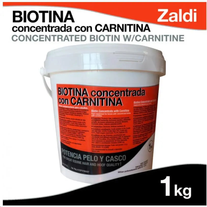 Pienso Complementario Biotina Carnitina Zaldi - Precios Más Baratos - Todoanimal