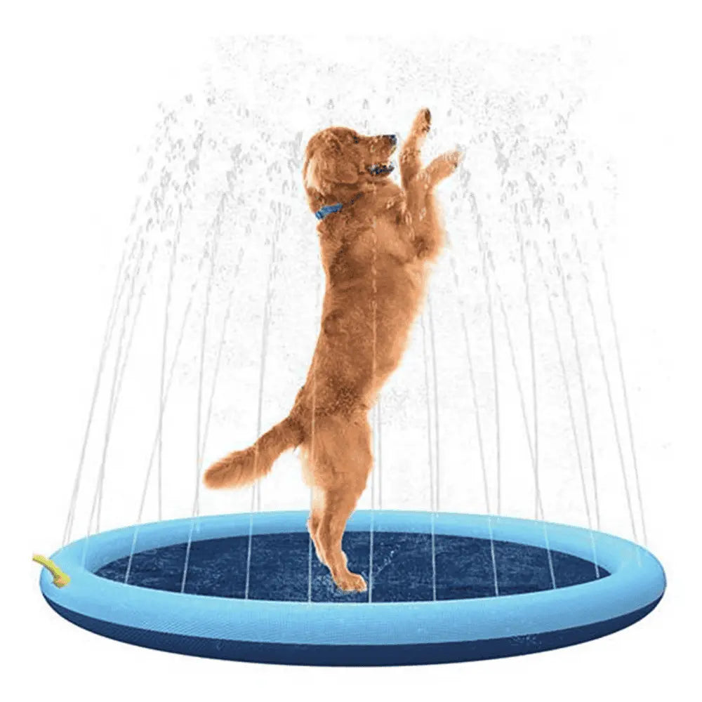 Piscina para Perros Splash Inflable con Chorros Wouapy al mejor precio -Todoanimal.es