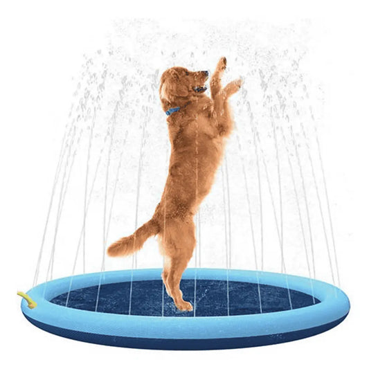 Piscina para Perros Splash Inflable con Chorros Wouapy al mejor precio -Todoanimal.es