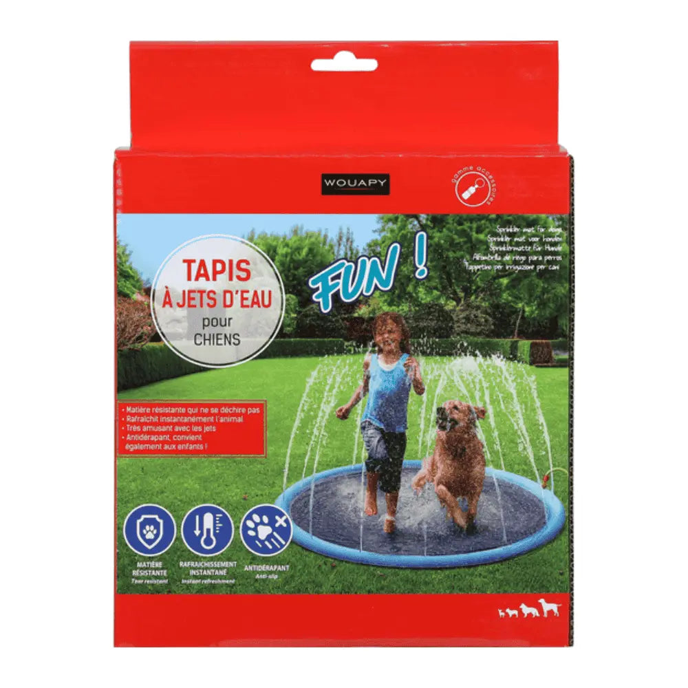 Piscina para Perros Splash Inflable con Chorros Wouapy al mejor precio -Todoanimal.es