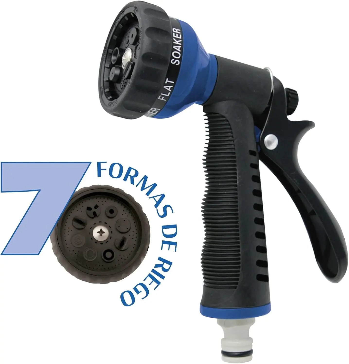 Pistola Riego 7 Posiciones Aqua Control Modelo C2079A al mejor precio -Todoanimal.es
