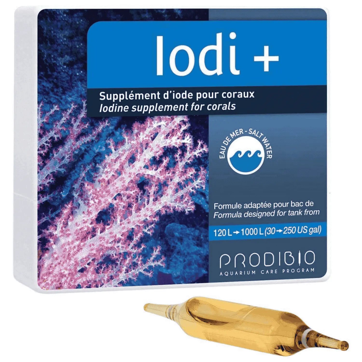 Prodibio Iodi+ Ampollas (1 ud) | Yodo para Acuarios - Precios Más Baratos - Todoanimal