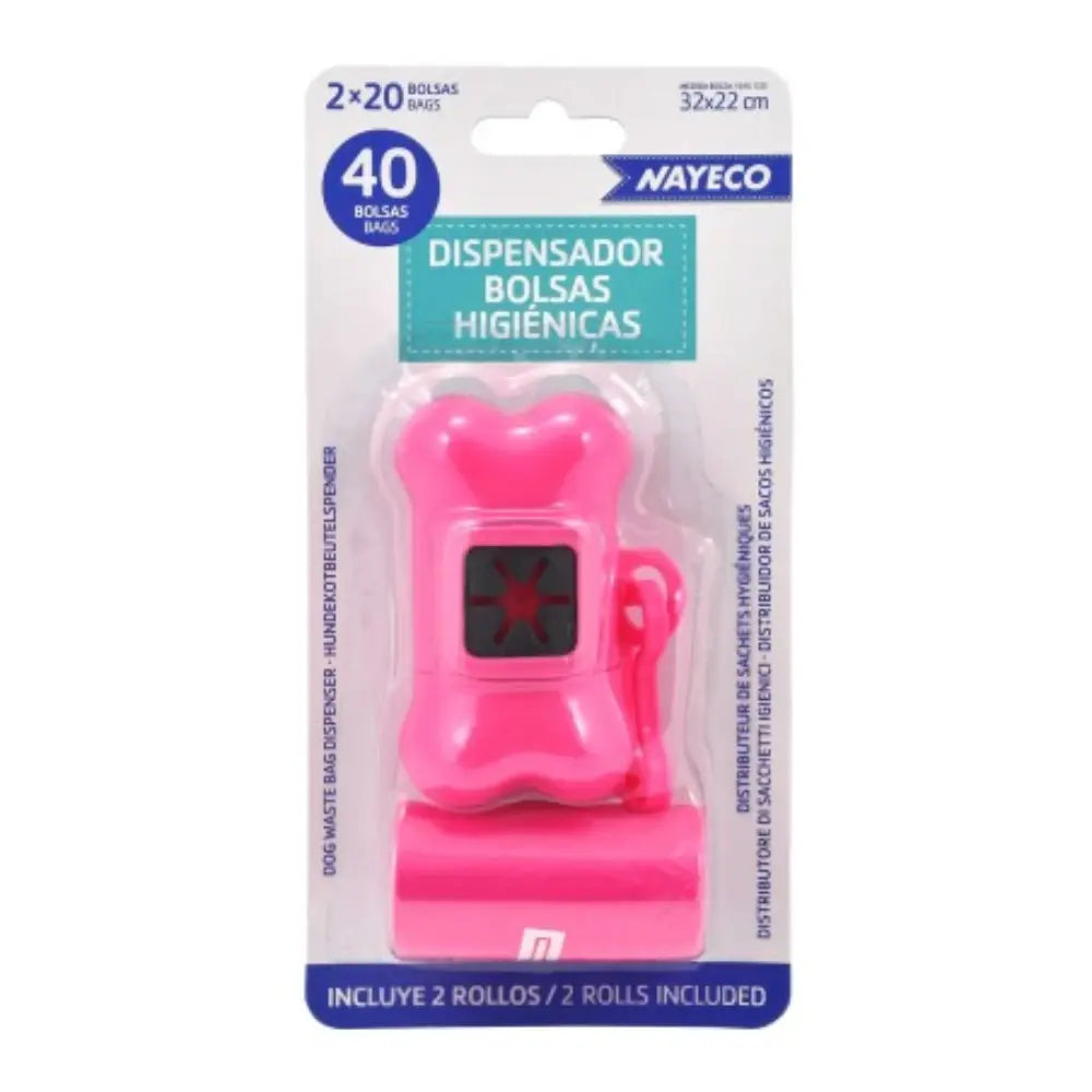 Portabolsas Higienicas+2 Rollos de 20 Bolsas Colores Surtidos al mejor precio -Todoanimal.es