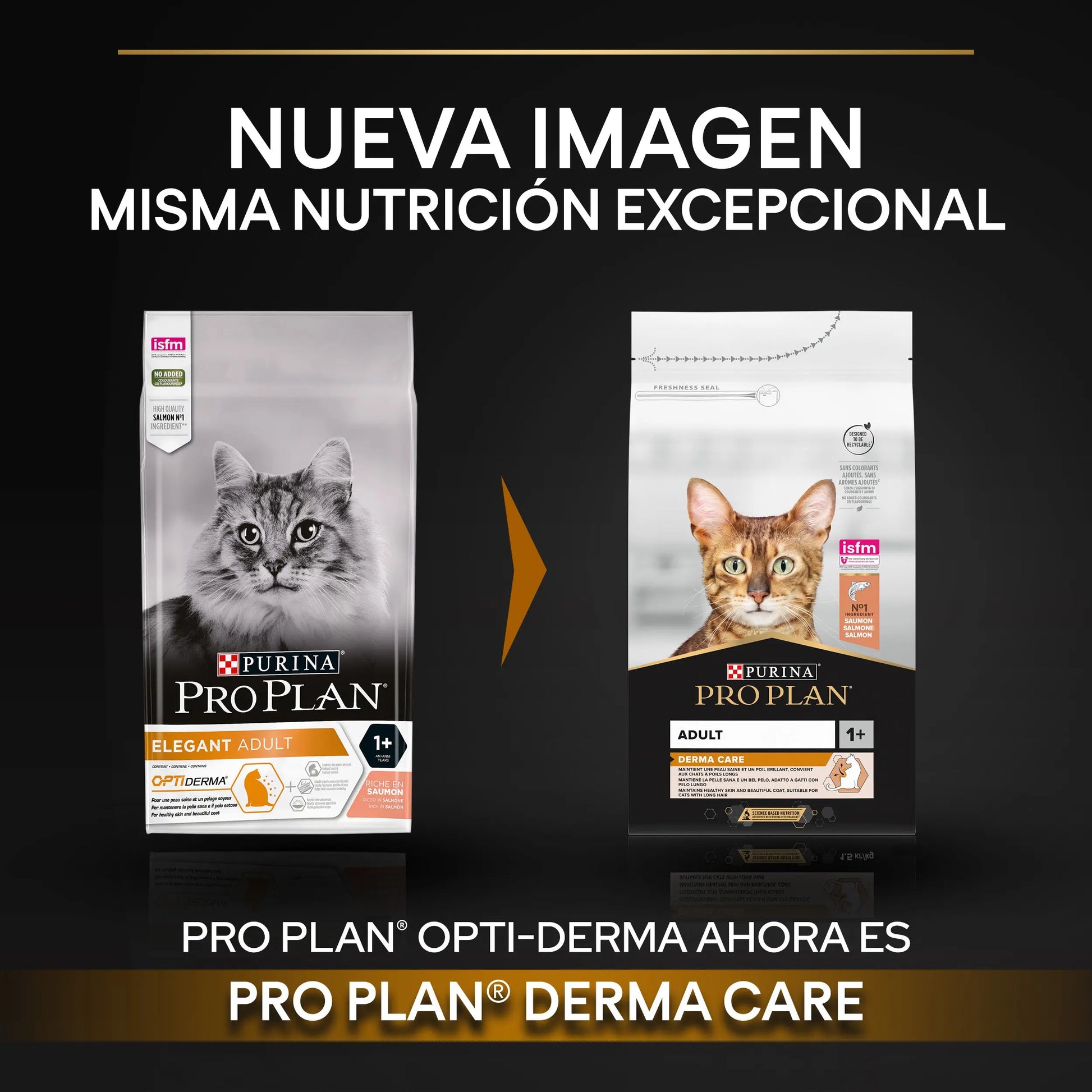 Pro Plan Cat Adult Derma Care Salmón 3 kg al mejor precio -Todoanimal.es