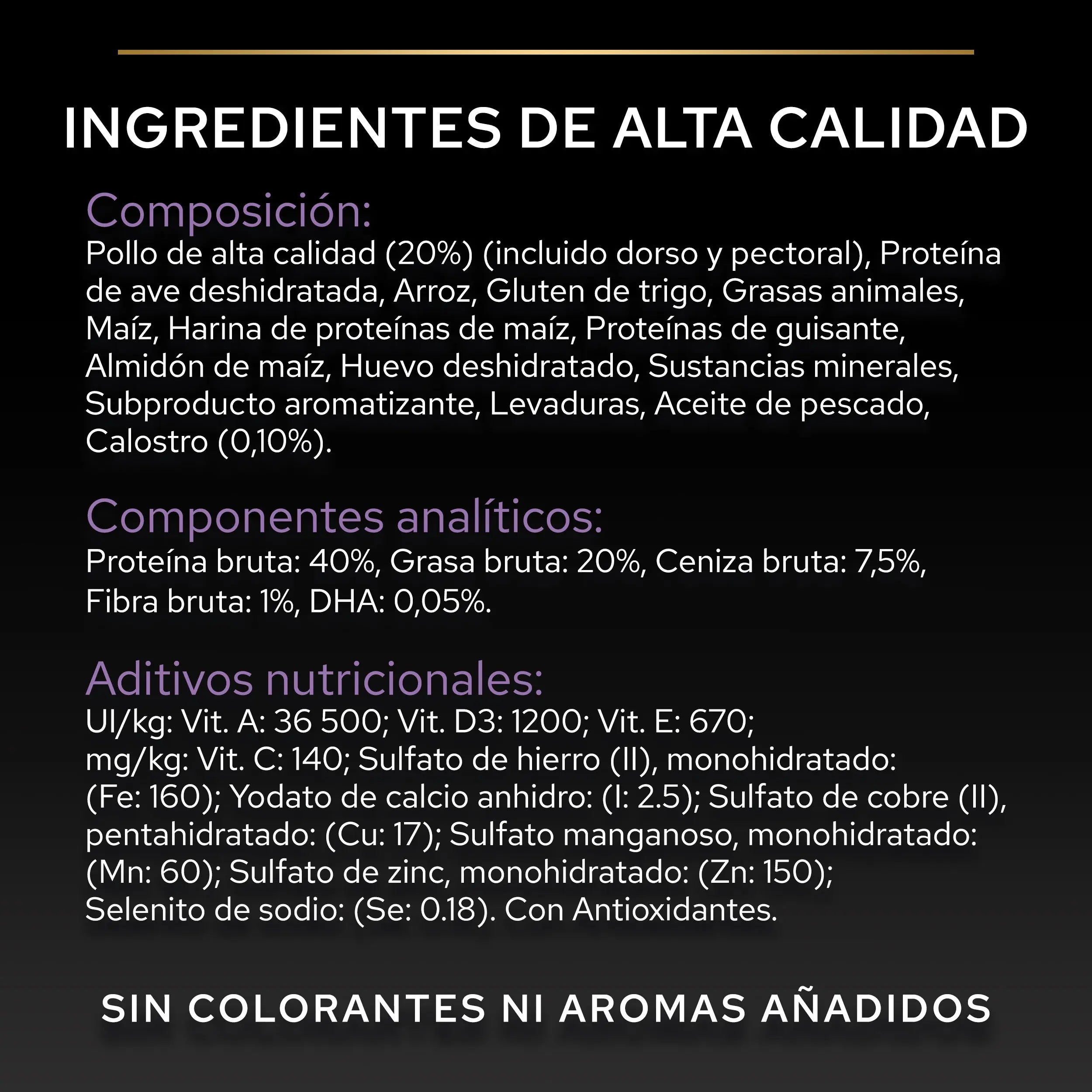 Pro Plan Cat Kitten Start Pollo Pienso para Gatitos al mejor precio -Todoanimal.es