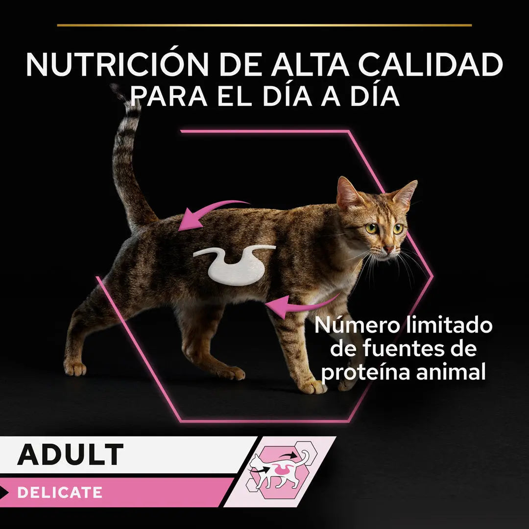 Pro Plan Cat Lata Delicate Pavo 85 g al mejor precio -Todoanimal.es