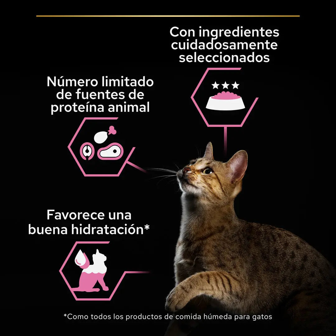 Pro Plan Cat Lata Delicate Pavo 85 g al mejor precio -Todoanimal.es