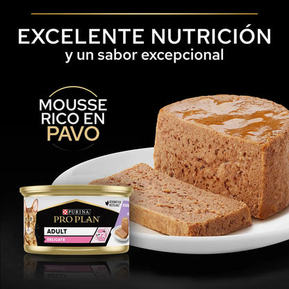 Pro Plan Cat Lata Delicate Pavo 85 g al mejor precio -Todoanimal.es