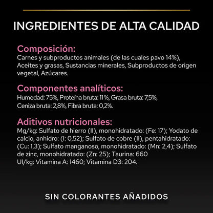 Pro Plan Cat Lata Delicate Pavo 85 g al mejor precio -Todoanimal.es