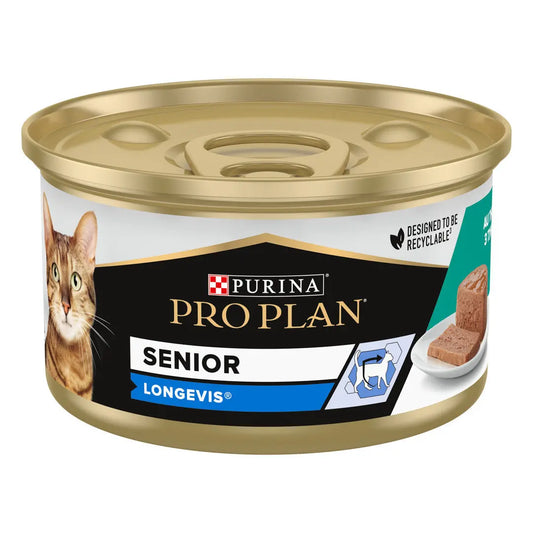 Pro Plan Cat Lata Senior 7+ Atún 85 g al mejor precio -Todoanimal.es