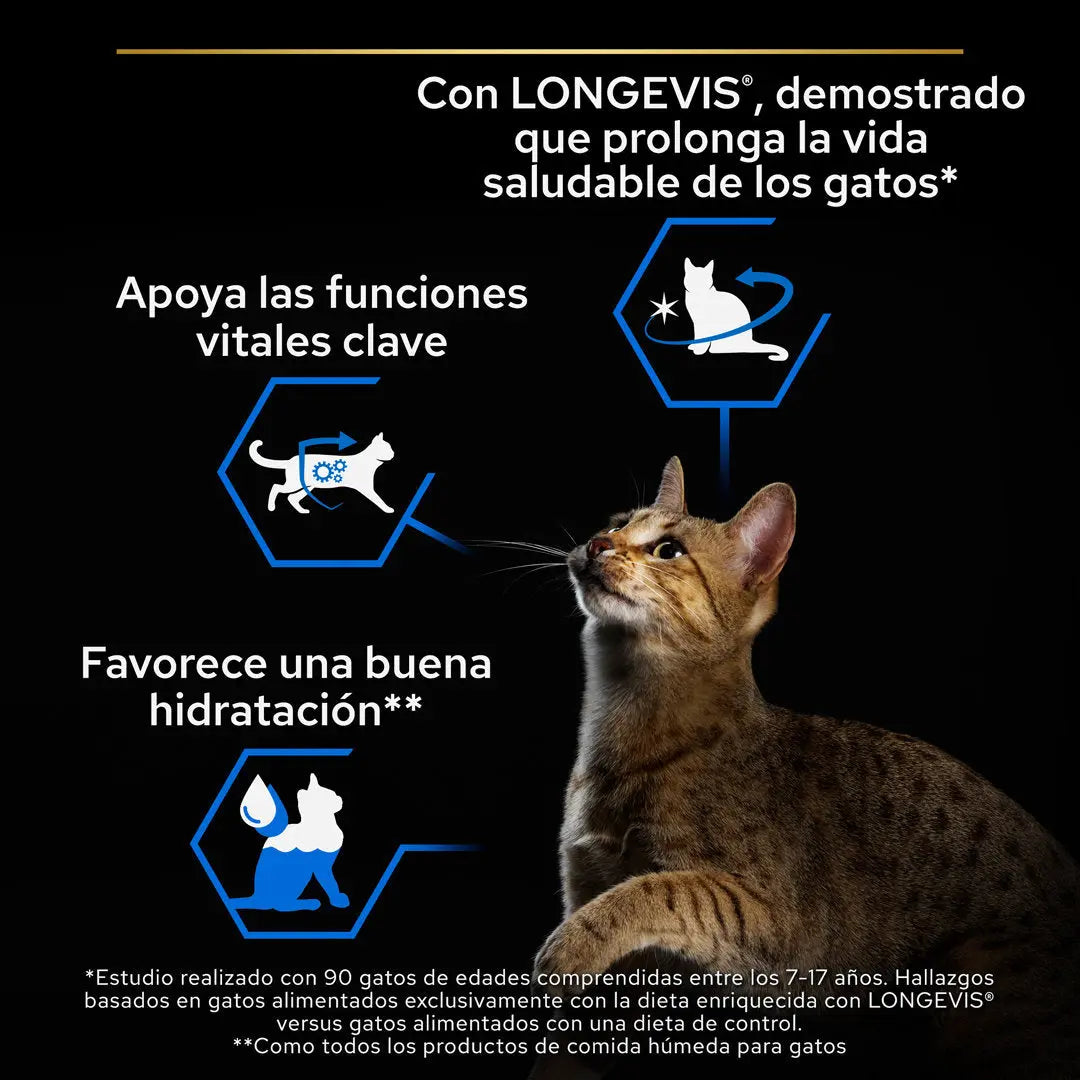 Pro Plan Cat Lata Senior 7+ Atún 85 g al mejor precio -Todoanimal.es