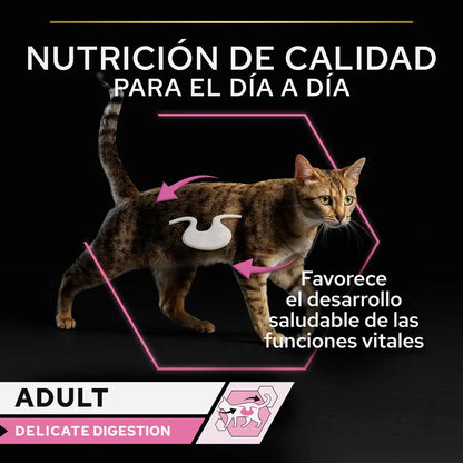 Pro Plan Cat Sobre Adult Delicate Pavo 85 g al mejor precio -Todoanimal.es