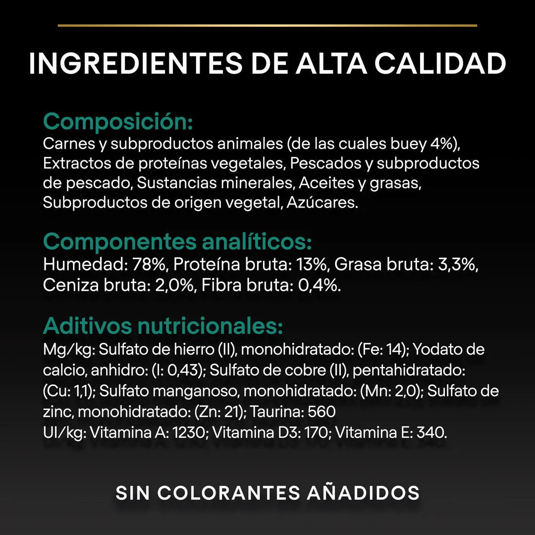 Pro Plan Cat Sobre Adult Sterilised Buey 85 g al mejor precio -Todoanimal.es
