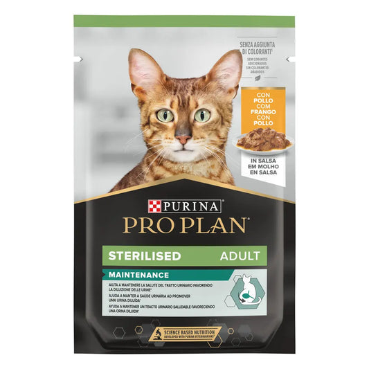 Pro Plan Cat Sobre Adult Sterilised Pollo 85 g al mejor precio -Todoanimal.es