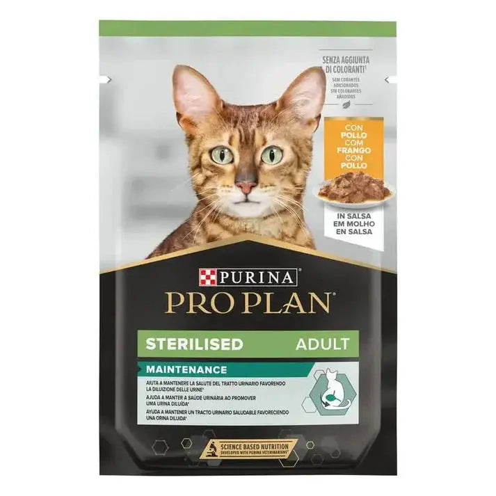 Pro Plan Cat Sobre Adult Sterilised Pollo 85G Todoanimal.es