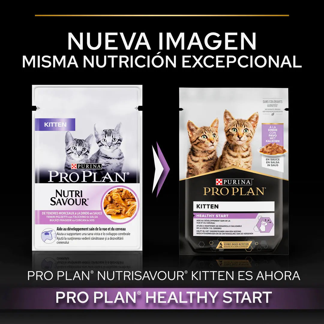 Pro Plan Cat Sobre Kitten Pavo 85 g al mejor precio -Todoanimal.es