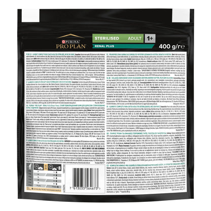 Pro Plan Cat Sterilised Adult Renal+ Pavo Pienso para Gatos Esterilizados al mejor precio -Todoanimal.es