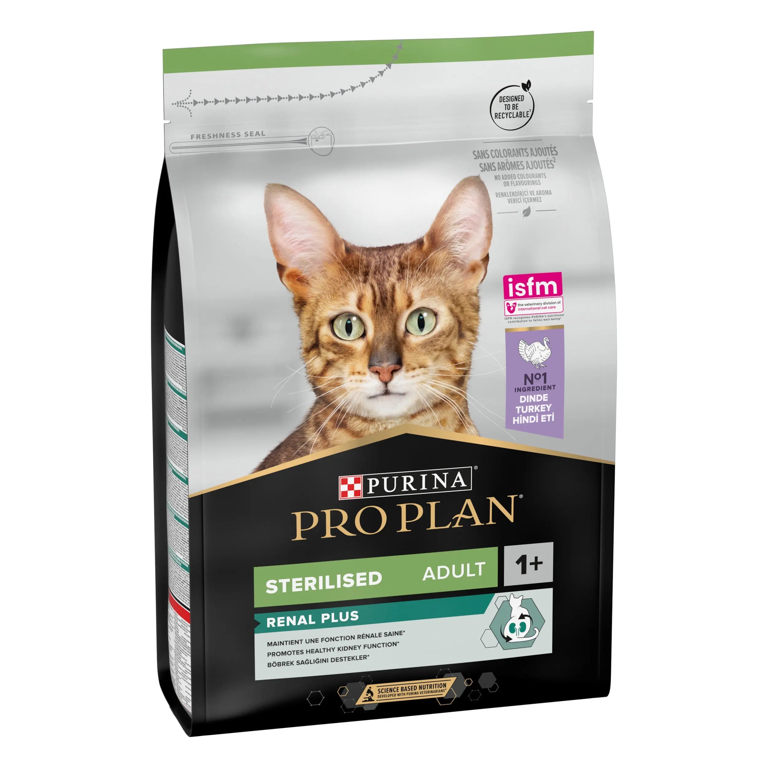 Pro Plan Cat Sterilized Adult Renal+ Pavo 3 kg al mejor precio -Todoanimal.es