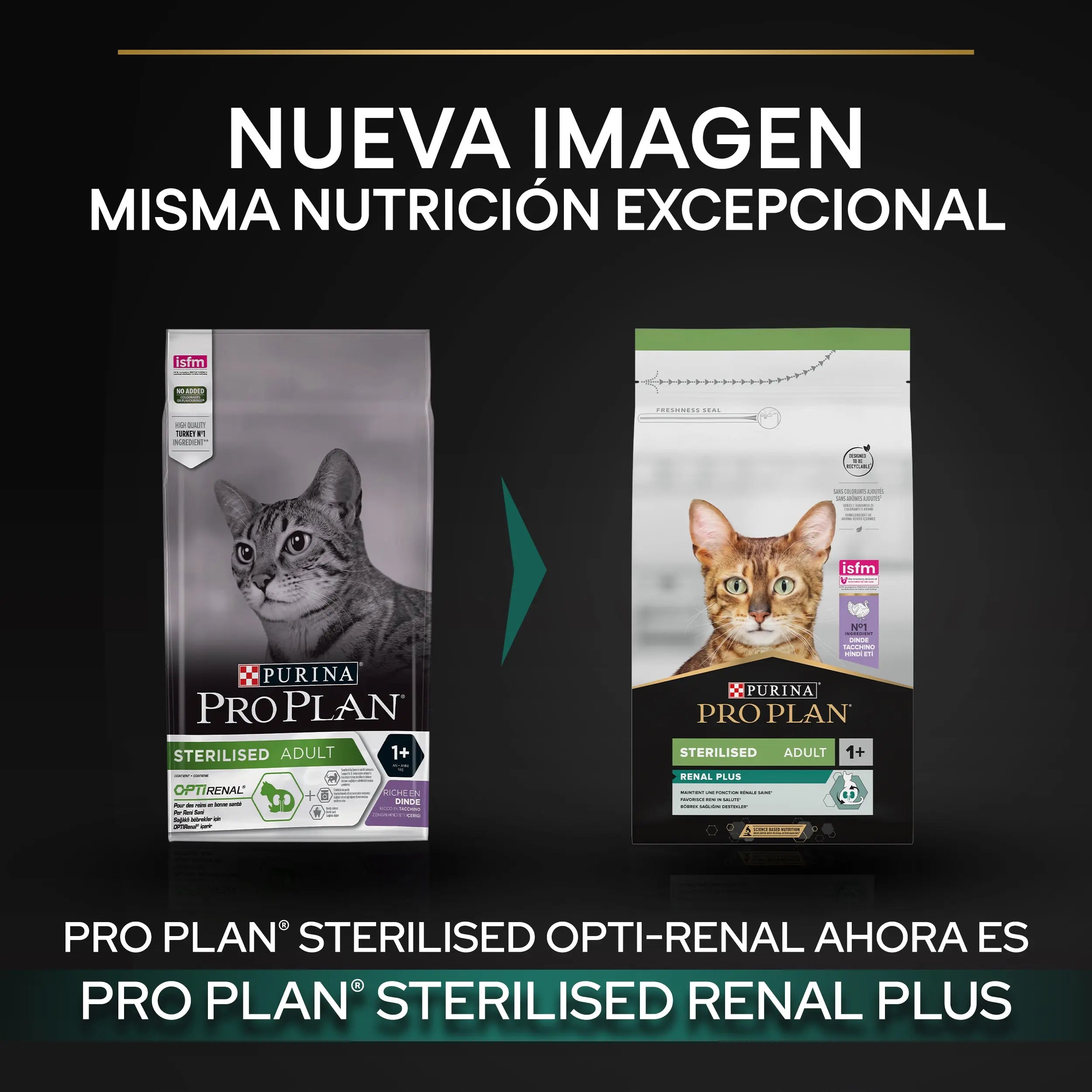 Pro Plan Cat Sterilized Adult Renal+ Pavo 3 kg al mejor precio -Todoanimal.es
