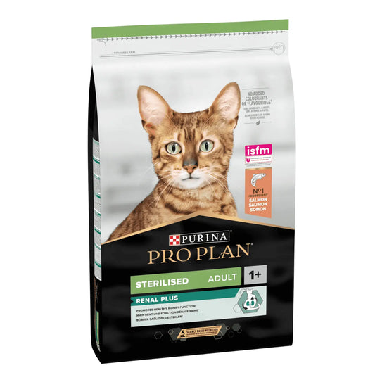 Pro Plan Cat Sterilized Adult Renal+ Salmón 10kg NESTLE ESPAÑA, S.A.