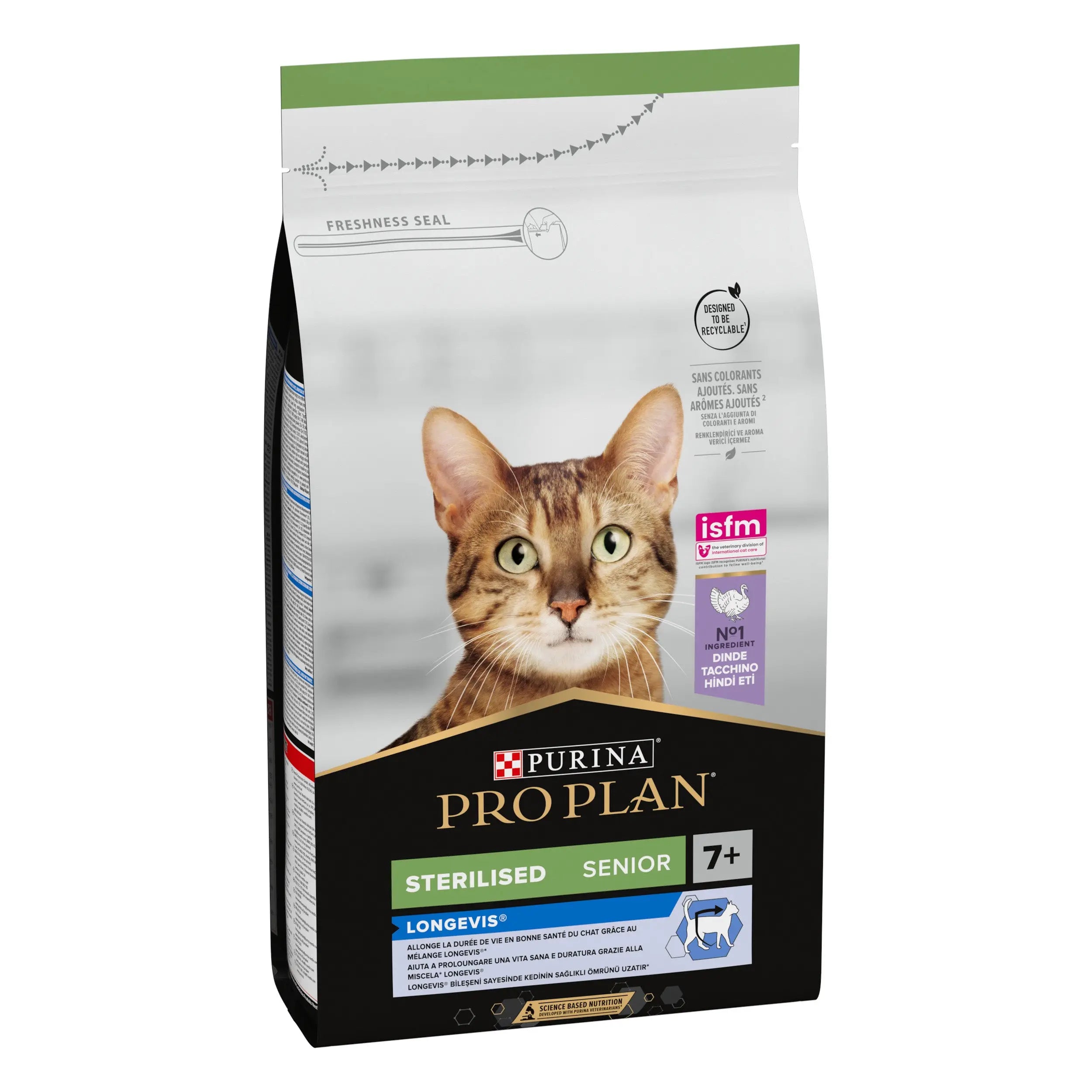 Pro Plan Cat Sterilized Senior 7+ Pavo 3 kg al mejor precio -Todoanimal.es